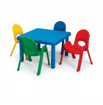 Angeles MyValue Set 4 Preschool Square - Choose Table Color